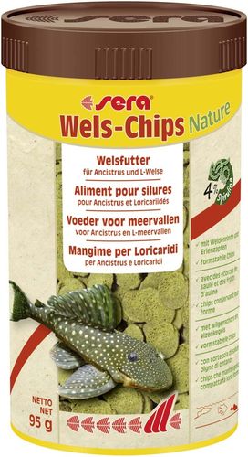 Sera Wels-Chips Nature 250 ml/95 g