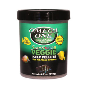 Omega One Super Color Veggie Kelp Pellets 119g