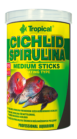 Tropical Cichlid Spirulina Medium Sticks 360 g/1 l