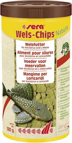 Sera Wels-Chips Nature 1000 ml/380 g