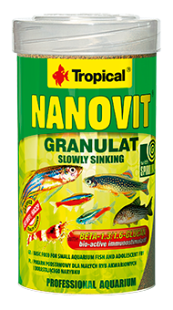 Tropical Nanovit granulat 70 g/100 ml