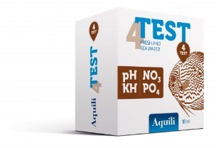 Aquili Test 4in1: pH-KH-NO3-PO4