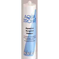 Aqua Strong akvaariosilikoni musta 310 ml (-50%)*